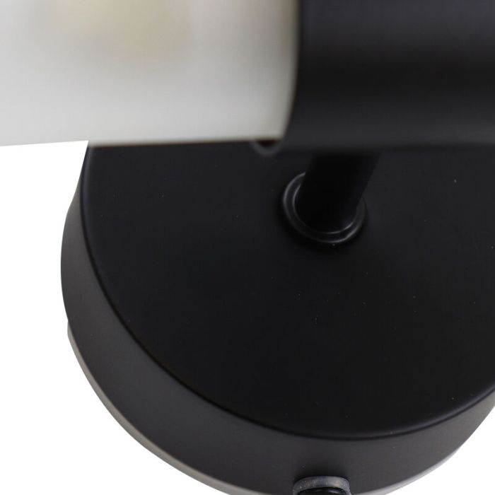 Applique per bagno nera moderna, Callum, IP44
