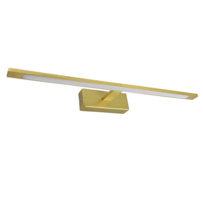 Lampada per specchio dorata moderna, Steffy, 8W, 3000K LED, IP44