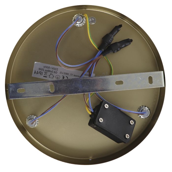 Lampada da soffitto da bagno bianca moderna, Amer, IP44