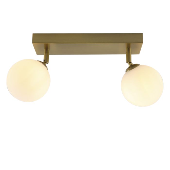 Lampada da soffitto da bagno bianca moderna, Amer, IP44