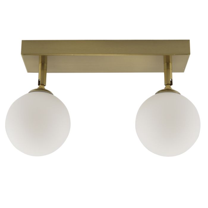 Lampada da soffitto da bagno bianca moderna, Amer, IP44