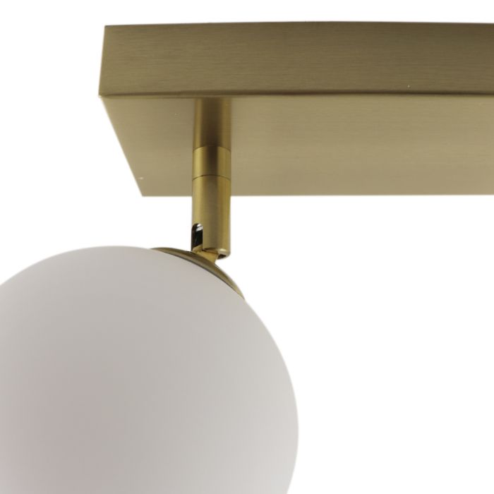 Lampada da soffitto da bagno bianca moderna, Amer, IP44