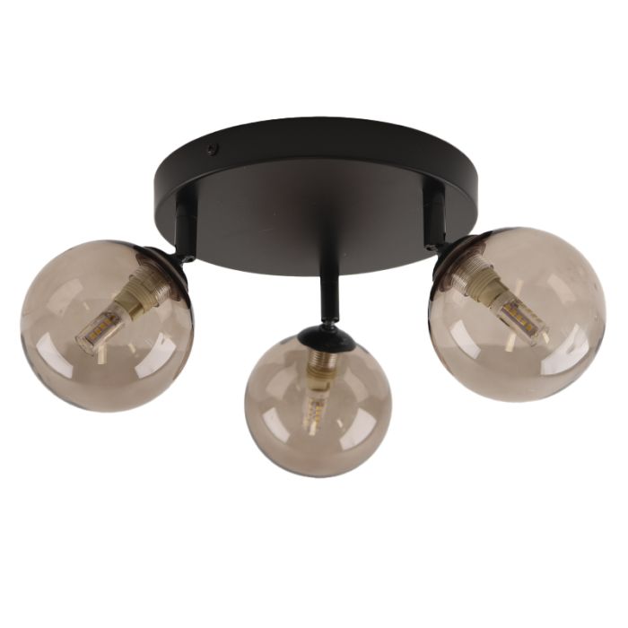 Lampada da soffitto da bagno ambrata moderna, Amer, IP44