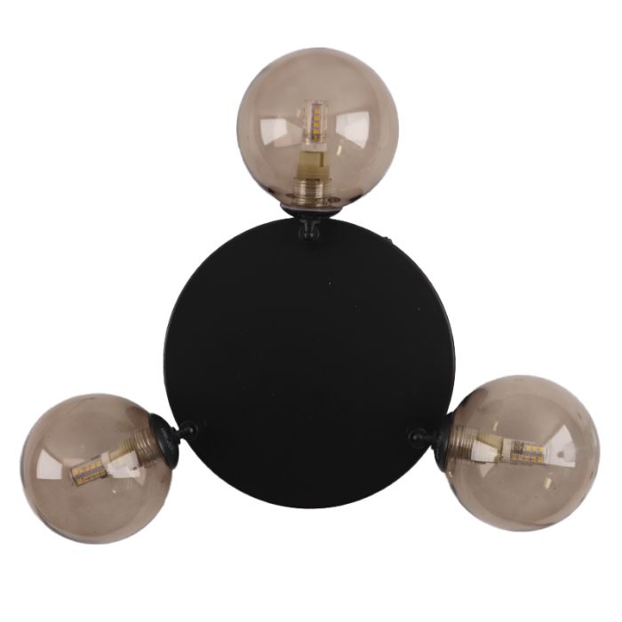 Lampada da soffitto da bagno ambrata moderna, Amer, IP44