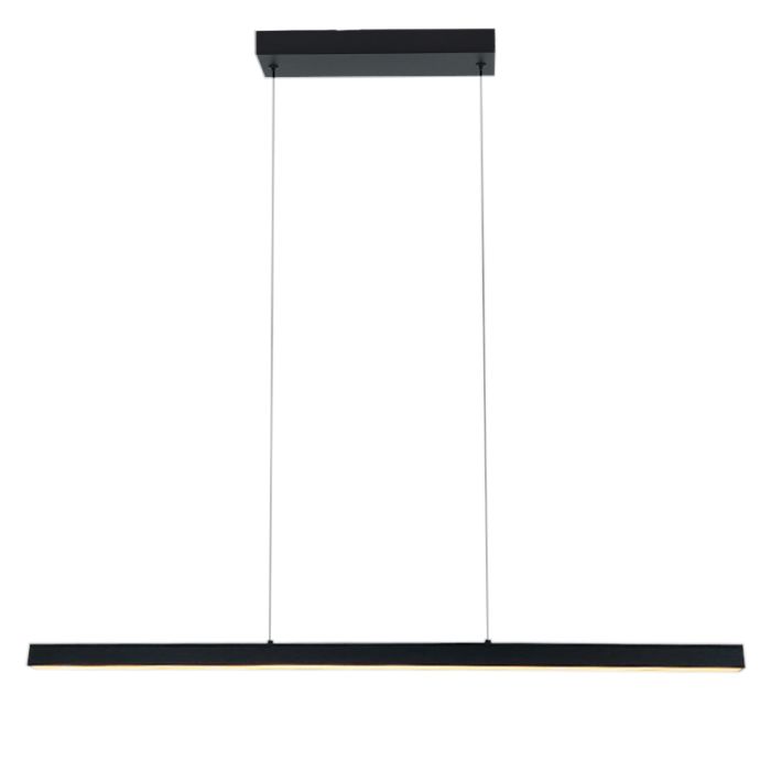 Lampada a sospensione nera moderna, Iwan, 18W, 3000K LED