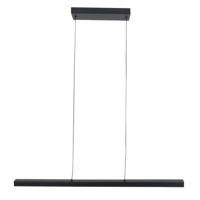 Lampada a sospensione nera moderna, Iwan, 18W, 3000K LED