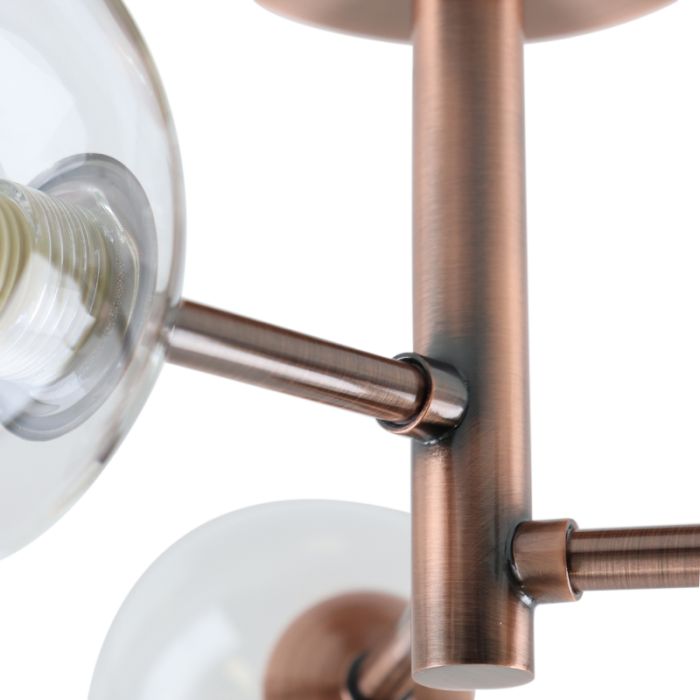 Lampada da soffitto in rame moderna, Amer, IP44