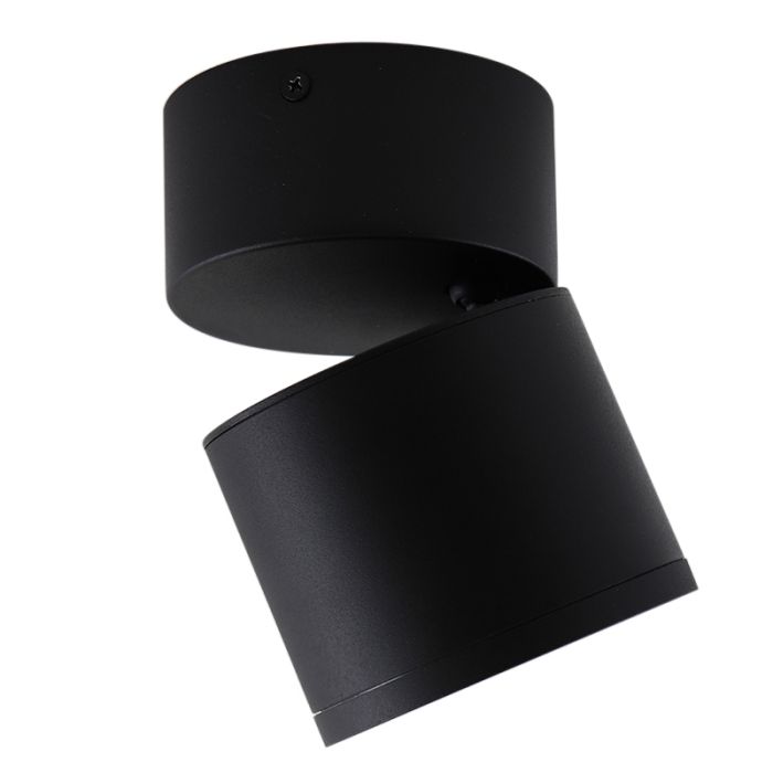 Faretto da soffitto nero moderno, Thomas