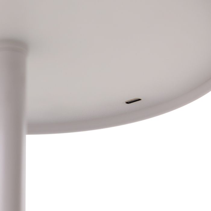 Lampada da tavolo bianca retrò, Douwe, 4W, dim to warm LED, controllo touch