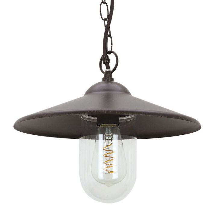 Lampada da esterno color ruggine classica, Maxx, IP44