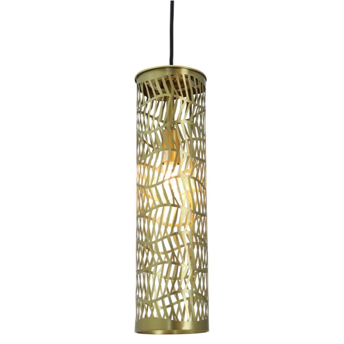 Lampada a sospensione in ottone metallo, Marli