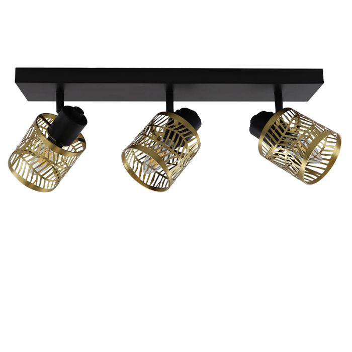 Faretto da soffitto in ottone metallo, Marli