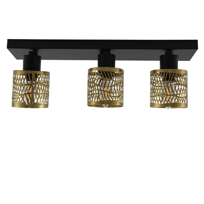 Faretto da soffitto in ottone metallo, Marli