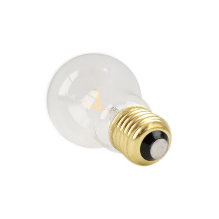 Lampadina LED E27 Sebas, IP44 (resistente all'acqua), 1,6 Watt, 2100K (Bianco extra atmosferico)