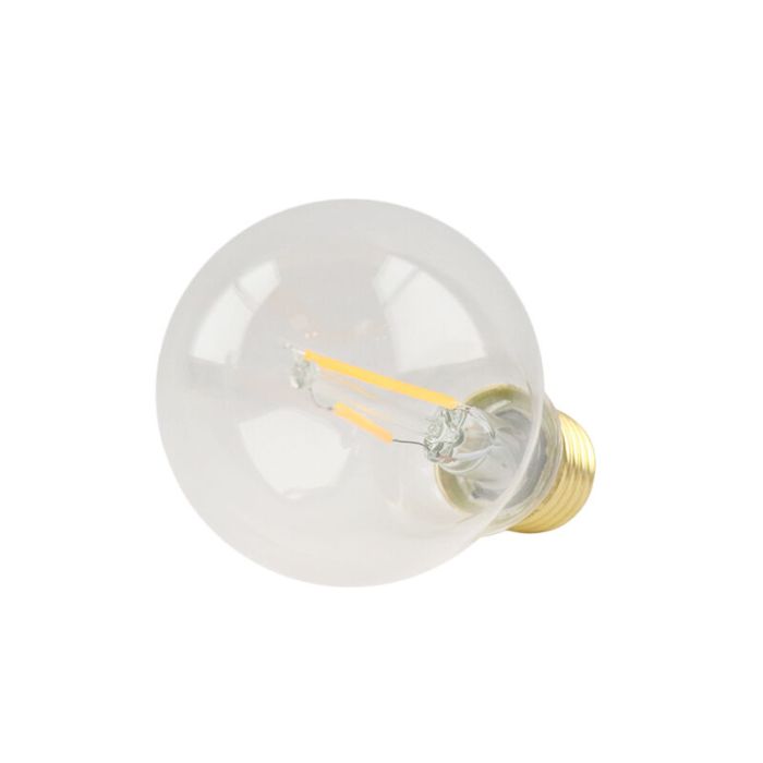 Lampadina LED E27 Sebas, IP44 (resistente all'acqua), 1,6 Watt, 2100K (Bianco extra atmosferico)