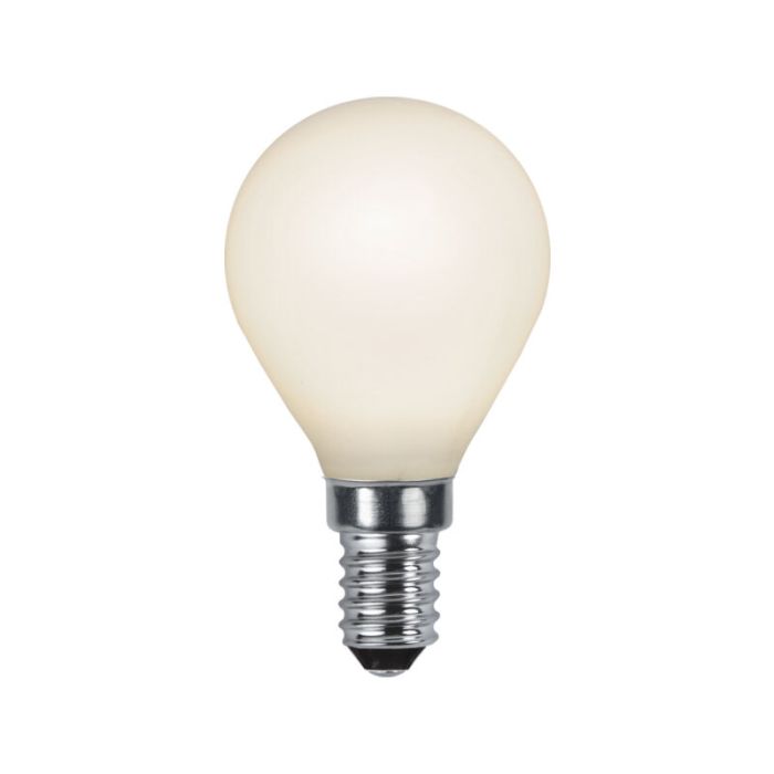 Lampada a sfera E14 dimmerabile a 3 gradini, 4w bianco caldo (2700k)