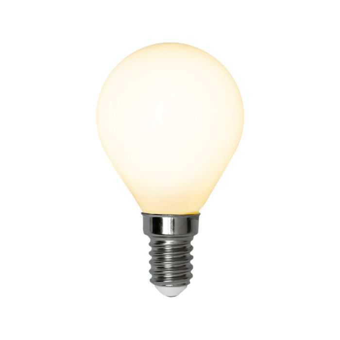 Lampada a sfera E14 dimmerabile a 3 gradini, 4w bianco caldo (2700k)