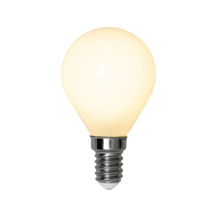 Lampada a sfera E14 dimmerabile a 3 gradini, 4w bianco caldo (2700k)