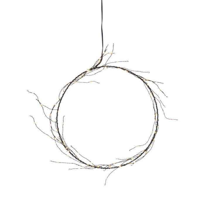 Luci di Natale a sospensione 24cm, 95 Led, con presa