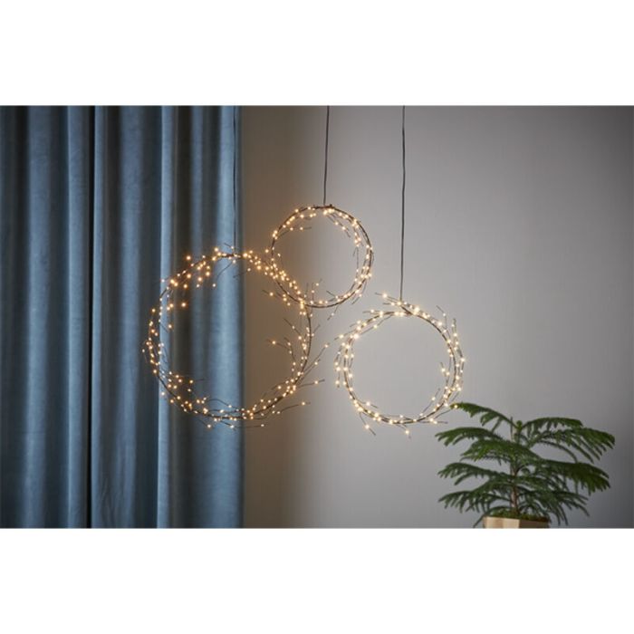 Luci di Natale a sospensione 24cm, 95 Led, con presa