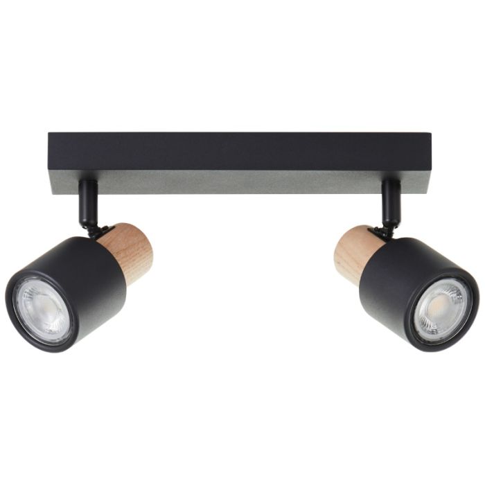 Faretto da soffitto nero moderno, Soscha