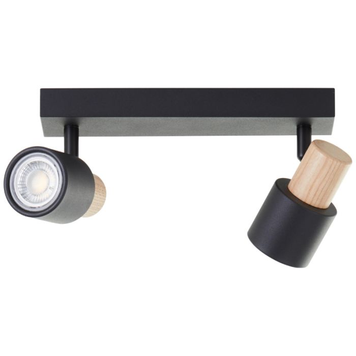 Faretto da soffitto nero moderno, Soscha
