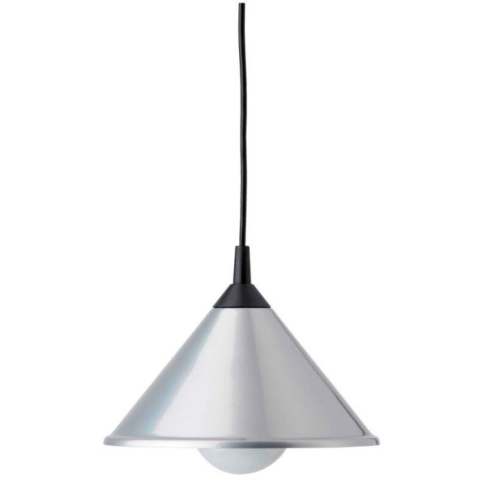 Lampada a sospensione grigia in plastica, Brit