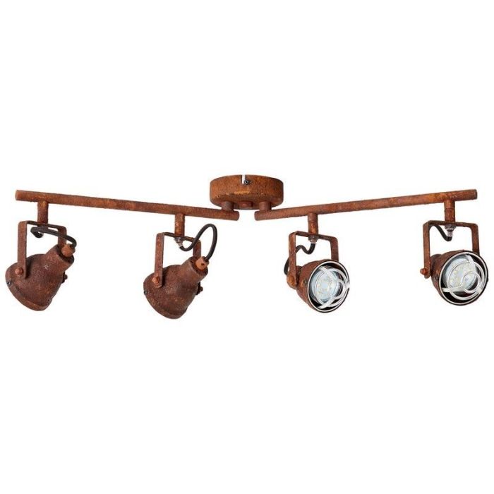Faretto da soffitto color ruggine industriale, Abyga