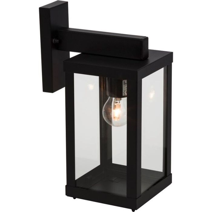 Lampada da esterno nera industriale, Jaeva, IP44