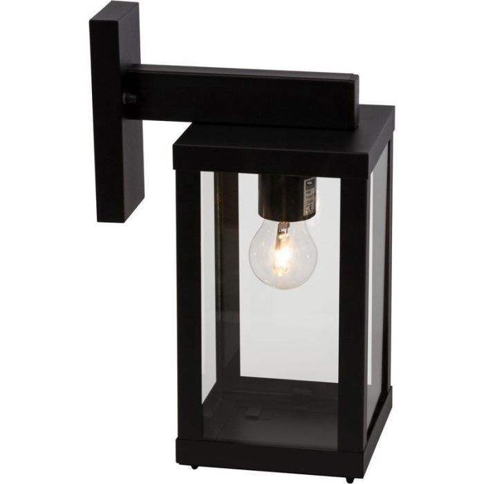 Lampada da esterno nera industriale, Jaeva, IP44