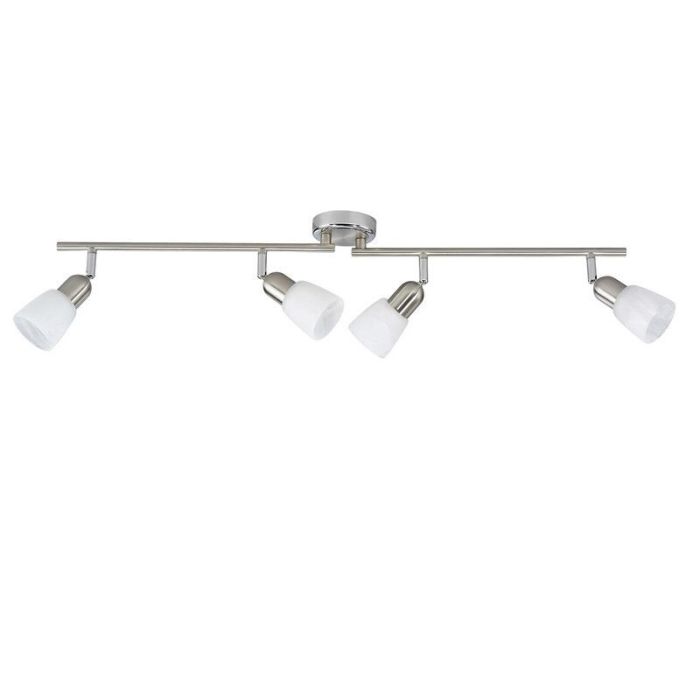 Faretto da soffitto cromato metallo, Ingo