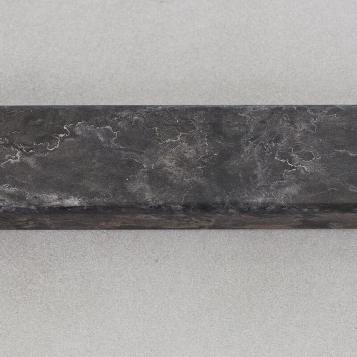 Lampada ad arco in cemento marrone, Haroun, con interruttore