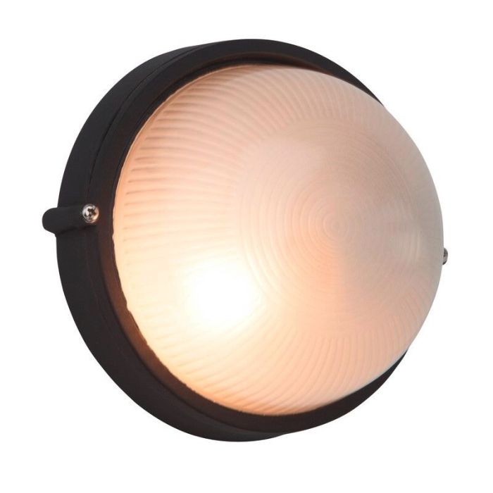 Lampada da esterno nera in vetro, Trishana, IP44