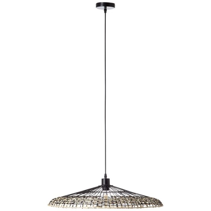 Lampade a sospensione per tavolo da pranzo nera rustica, Rianca
