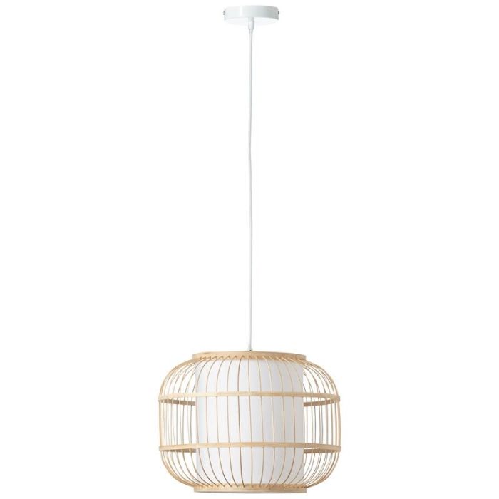 Lampada a sospensione legno rustica, Hans