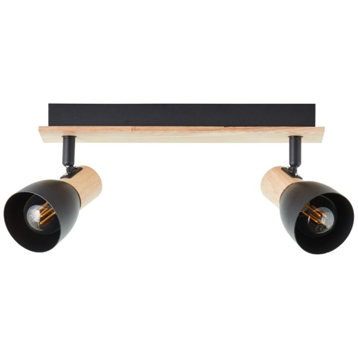Faretto da soffitto nero rustico, Tyrone
