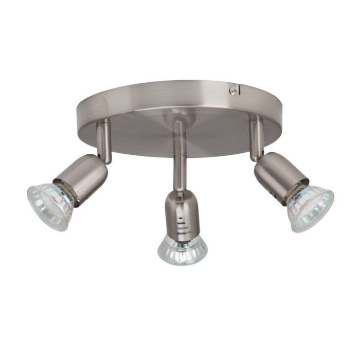 Faretto da soffitto cromato metallo, Hayo, 50W, 3000K LED