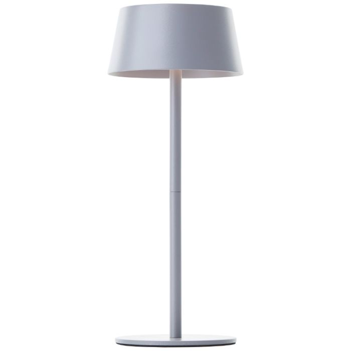 Applique da esterno solare grigia moderna, Soumaya, 4W, 3000K LED, IP44, dimmer in 3 fasi