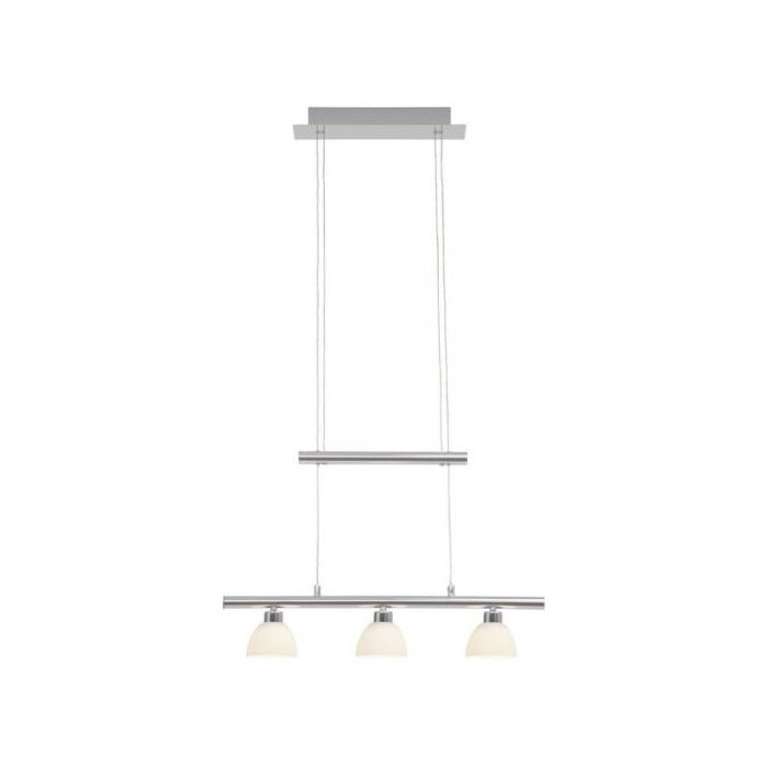 Lampada a sospensione cromata in vetro, Tromp, 5W, 3000K LED, controllo touch