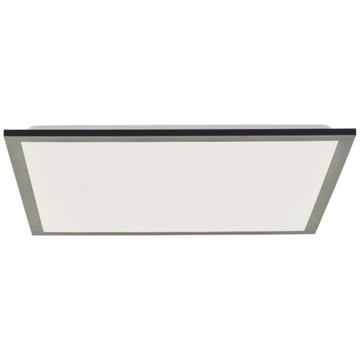 Plafoniera a pannello LED nera moderna, Usman, 24W, 4000K LED