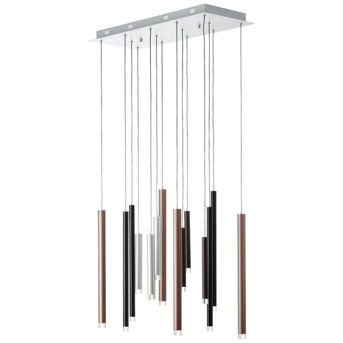 Lampada a sospensione marrone moderna, Olivia, 4W, 3000K LED