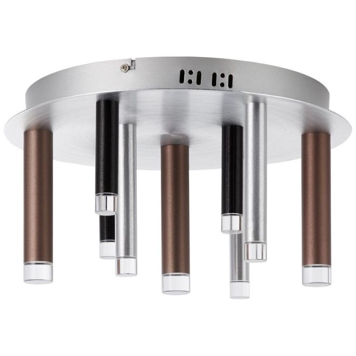Lampada da soffitto argenta moderna, Olivia, 4W, 3000K LED