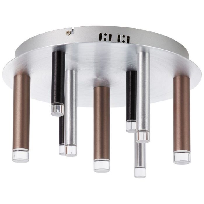 Lampada da soffitto argenta moderna, Olivia, 4W, 3000K LED