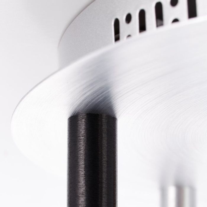 Lampada da soffitto argenta moderna, Olivia, 4W, 3000K LED