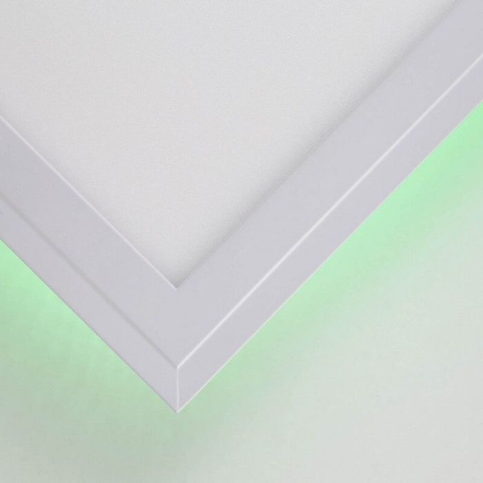 Lampada da soffitto bianca design, Lisa, 24W, colore regolabile LED