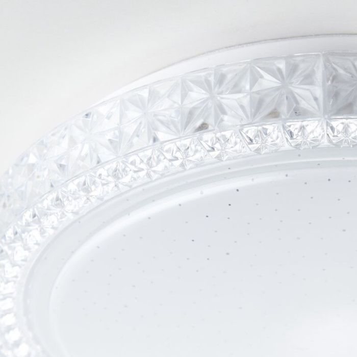 Plafoniera bianca moderna, Baki, 12W, 3000K LED