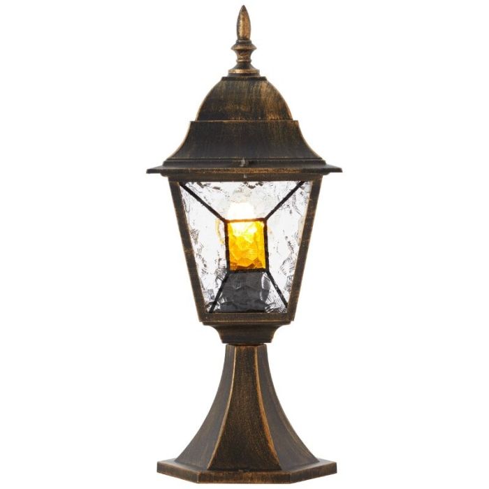 Lampada da esterno color ruggine classica, Levinus, IP44