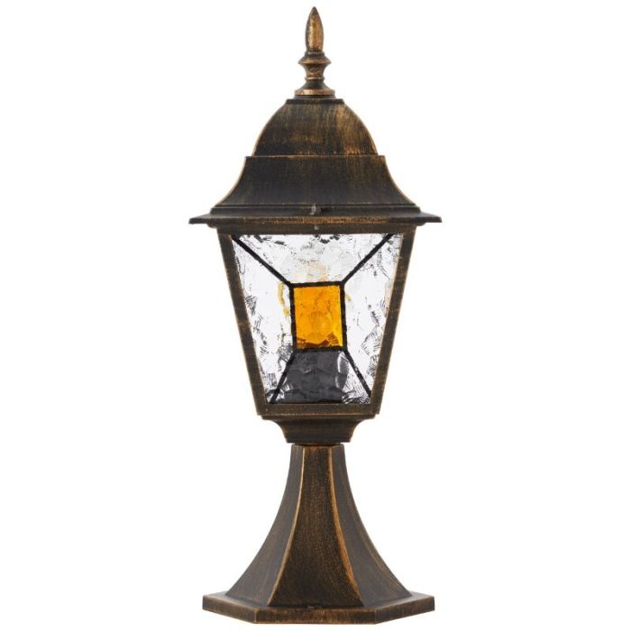Lampada da esterno color ruggine classica, Levinus, IP44