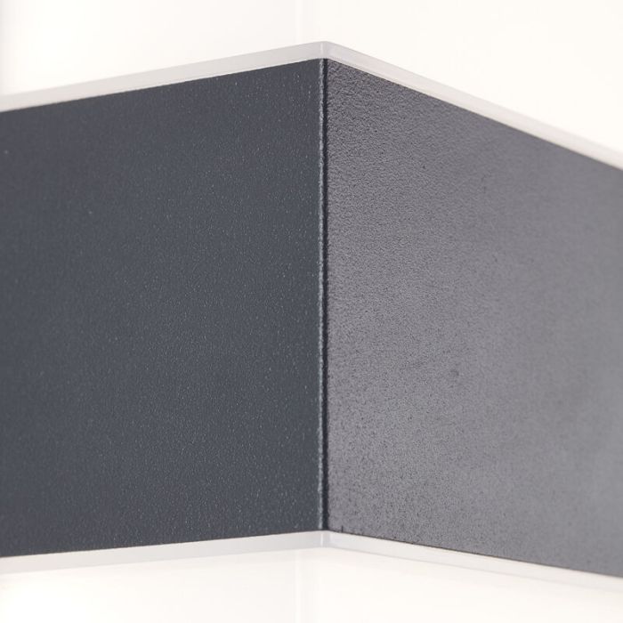 Applique da esterno con sensore di movimento antracite moderna, Birol, 7,5W, 4000K LED, IP44
