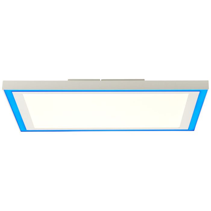 Plafoniera a pannello LED bianca moderna, Ricco, 25W, colore regolabile LED, con telecomando